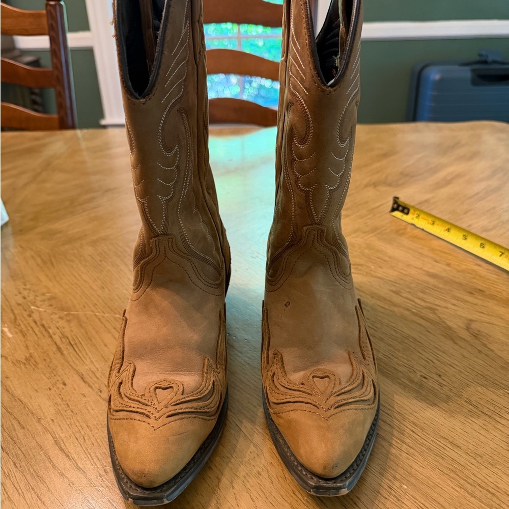 Women's Leather Cowboy Boots